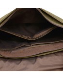 Фотография Большая мужская тканево-кожаная сумка на плечо Tarwa RH-8336-4lx