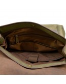 Фотография Универсальный мужской рюкзак из кожи и ткани Tarwa RH-9001-4lx