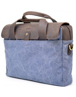 Сине-коричневая мужская сумка для ноутбука Tarwa RK-1812-4lx