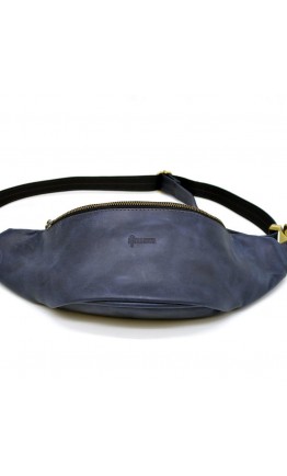 Синня винтажная мужская сумка на пояс Tarwa RK-3036-4lx