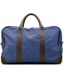 Фотография Синяя тканевая мужская сумка дорожная Tarwa RK-6827-4lx