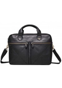 Черная городская деловая мужская сумка Rb012A