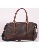 Фотография Темно-коричневая мужская кожаная сумка для командировок Manufatto S7-2 brown
