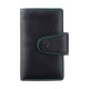 Черный мужской кошелек Visconti SP30 Ylang c RFID (Black Multi)