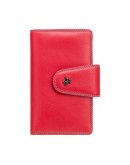 Фотография Красный кожаный кошелек Visconti SP30 Ylang c RFID (Red Multi Spectrum)