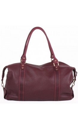 Женская дорожная сумка красного цвета Manufatto SV-1Bordo