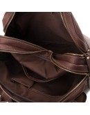 Фотография Коричневая мужская кожаная сумка для мужчин T29523B