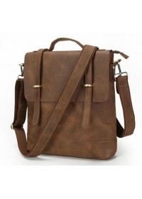 Кожаная сумка мужская - портфель удобного размера T3269