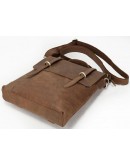 Фотография Кожаная сумка мужская - портфель удобного размера T3269