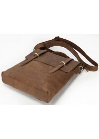 Кожаная сумка мужская - портфель удобного размера T3269