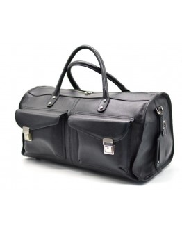 Черная дорожная кожаная мужская сумка Tarwa TA-5664-4lx Черная дорожная кожаная мужская сумка Tarwa TA-5664-4lx