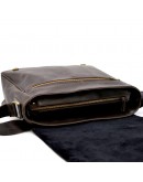 Фотография Коричневая винтажная большая мужская сумка на плечо  Tarwa TC-1047-4md