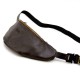 Кожаная коричневая сумка на пояс Tarwa TC-3036-4lx