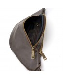 Фотография Кожаная коричневая сумка на пояс Tarwa TC-3036-4lx