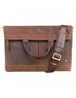 Удобная кожаная мужская сумка Visconti TC74 Axel (Havana Tan)