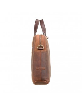 Мужская винтажная сумка - портфель Visconti TC76 Octo 13 (Havana Tan)