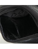 Фотография Кожаная мужская сумка черная на плечо Tifenis TF68578A
