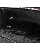 Фотография Черный мужской клатч, кожаный TF69127A
