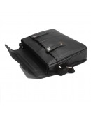 Фотография Мужской портфель, черный кожаный Tifenis TF69181A