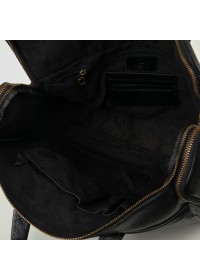 Чёрный мужской портфель из шикарной кожи Tifenis TF69381A