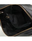 Фотография Кожаная мужская сумка через плечо черная Tifenis TF69930-2A