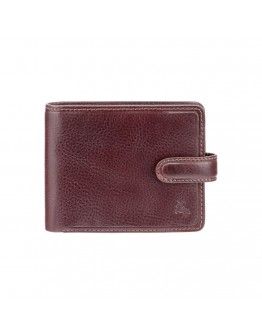 Коричневый кожаный кошелек Visconti TSC47 Riccardo c RFID (Brown)