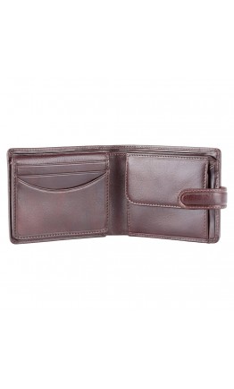 Коричневый кожаный кошелек Visconti TSC48 Filipo c RFID (Brown)