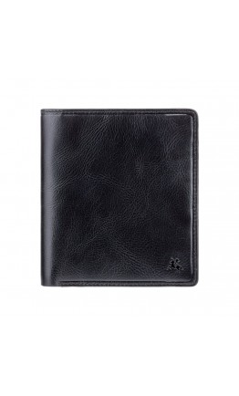 Черный кожаный кошелек Visconti TSC49 Matteo c RFID (Black)