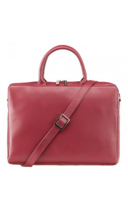 Красная женская сумка дипломат Visconti 18427 Ollie (Red)