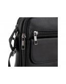Фотография Мужская плечевая сумка, черный цвет A25-1108A