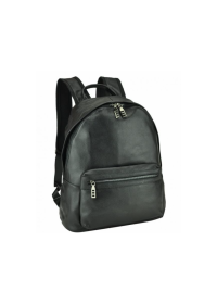 Черный кожаный рюкзак A25F-11683A