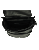 Фотография Черный кожаный рюкзак A25F-68016A