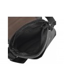 Фотография Черная сумка на плечо мужская кожаная A25F-98085A