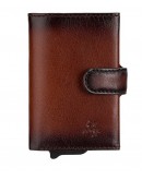 Фотография Мужской кожаный кошелек - картхолдер Visconti AT57 Noah c RFID (Burnish Tan)