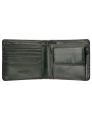 Фотография Кожаный зеленый кожаный кошелек AT60 Arthur c RFID (Burnish Green)