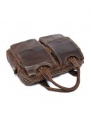 Фотография Мужская кожаная коричневая сумка для документов B10-8002