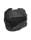 Фотография Мужской черный кожаный рюкзак Tiding Bag B3-1663A-11NM