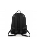 Фотография Черный мужской кожаный рюкзак Tiding Bag B3-8608A