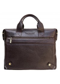Коричневая сумка мужская кожаная BLACK DIAMOND BD34CF