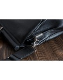 Фотография Стильный чёрный кожаный портфель Blamont Bn017A