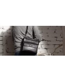 Фотография Модная кожаная сумка через плечо мужская Blamont bn019a
