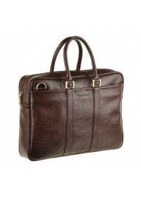 Коричневая модная и вместительная мужская сумка Blamont Bn023C