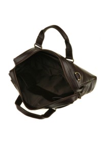 Кожаная мужская добротная коричневая сумка Blamont Bn025c