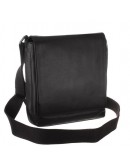 Фотография Чёрная мужская классическая сумка на плечо Blamont bn027a