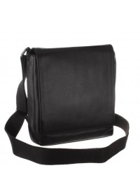 Чёрная мужская классическая сумка на плечо Blamont bn027a