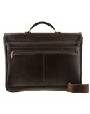 Фотография Модный кожаный коричневый портфель Blamont Bn044c