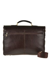 Модный добротный коричневый мужской портфель Blamont Bn045c