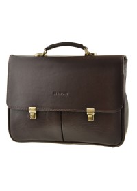 Удобный стильный коричневый мужской портфель Blamont Bn052C