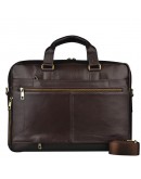 Фотография Высококачественный коричневый кожаный портфель Blamont Bn067C