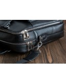 Фотография Модная удобная черная кожаная сумка Blamont Bn080a